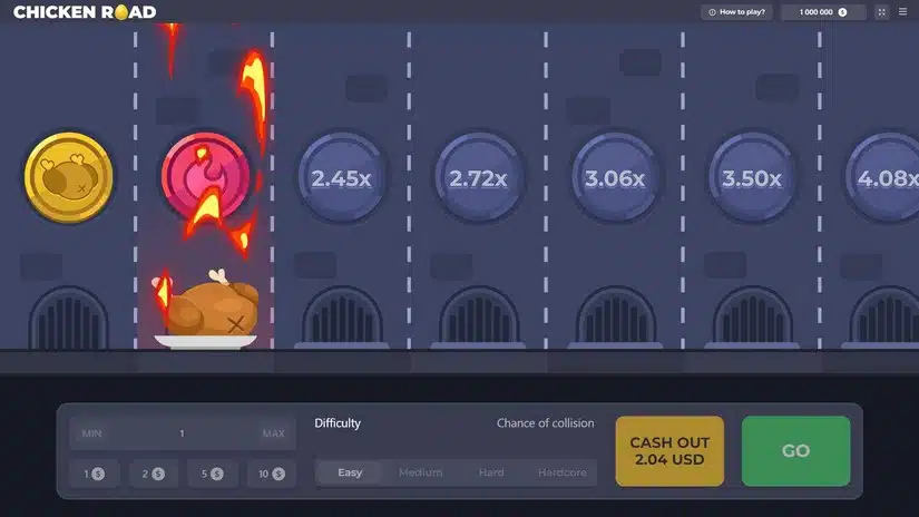 Oyunun Chicken Cross Özellikleri.